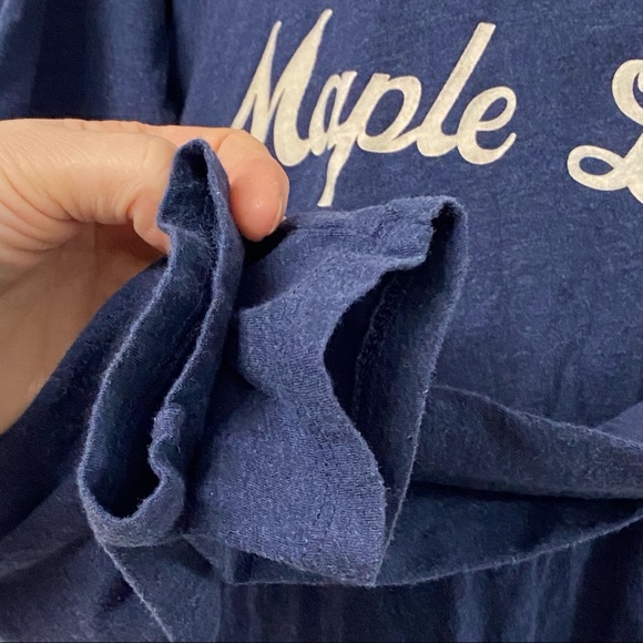 Roots Blue Toronto Maple Leafs LS Tee, S - Picture 6 of 13